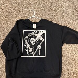 Y2K Crewneck | Grim Reaper Sweatshirt